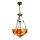 Brilagi - Πολυέλαιος Tiffany με βιτρώ σε αλυσίδα SUNFLOWER 3xE27/60W/230V Ø 50 cm