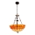 Brilagi - Πολυέλαιος Tiffany με βιτρό σε αλυσίδα SIENNA 3xE27/60W/230V Ø 50 cm