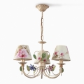 BRILAGI - Πολυέλαιος με αλυσίδα CAMELLIA 3xE14/40W/230V πολύχρωμος/μπεζ/πατίνα