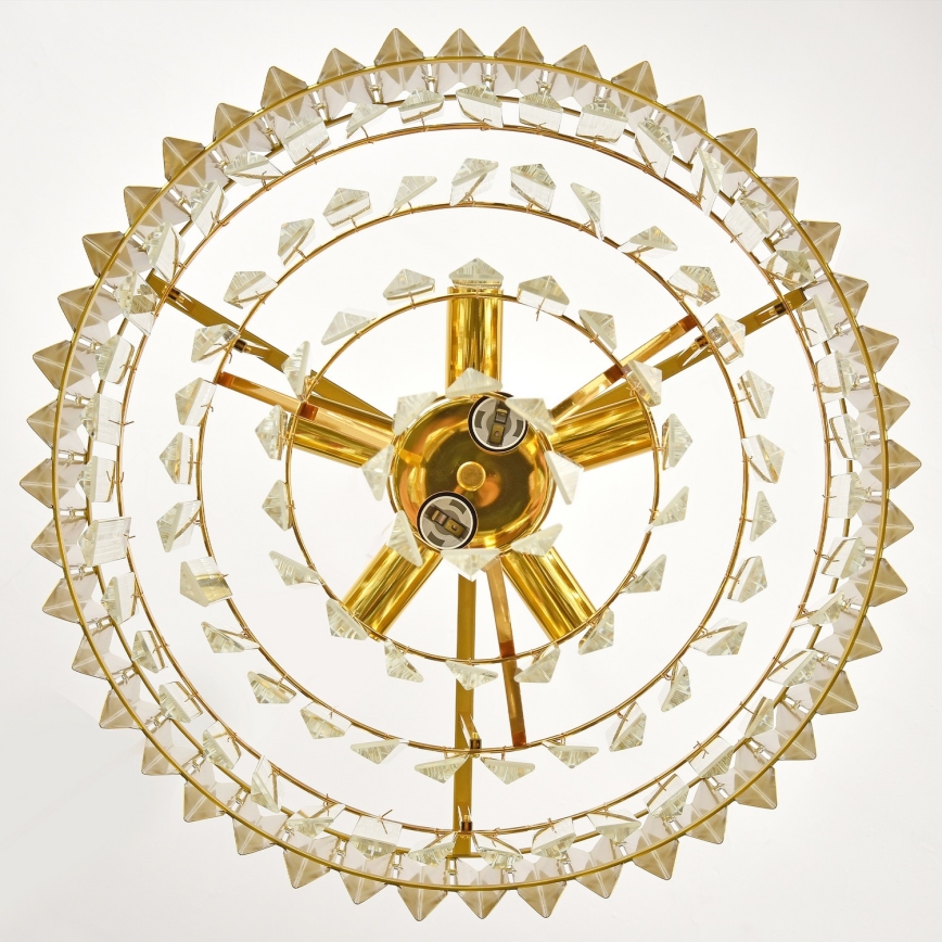 Brilagi - Πολυέλαιος με αλυσίδα CRISTAL 5xE14/40W/230V διάμ. 45 εκ.