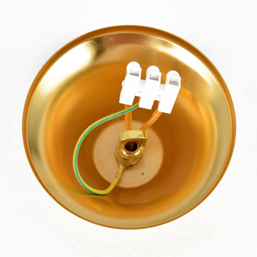 Brilagi - Πολυέλαιος με αλυσίδα ECLIPSE 5xE14/10W/230V διάμ. 38 cm μαύρο/χρυσό