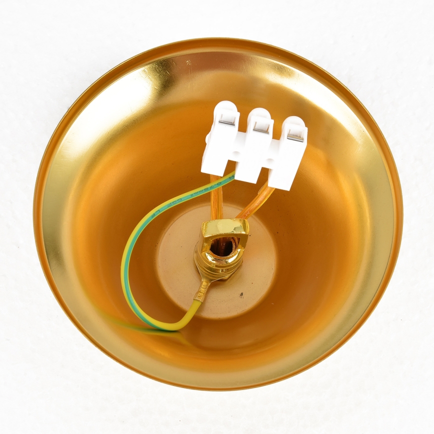 Brilagi - Πολυέλαιος με αλυσίδα ECLIPSE 7xE14/10W/230V Ø 48 cm σε χρυσή απόχρωση