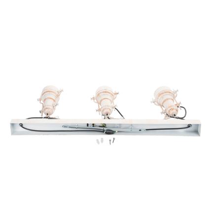 Brilagi - Πολυέλαιος με αλυσίδα PYRONIC 3xE27/40W/230V κρεμ/πατίνα