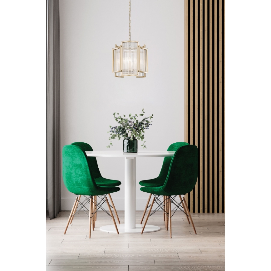 Brilagi - Πολυέλαιος με αλυσίδα RAMOS 3xE14/60W/230V σε χρυσό