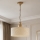 Brilagi - Πολυέλαιος με αλυσίδα SAPHIRE 1xE27/15W/230V κρεμ/χρυσό/πατίνα