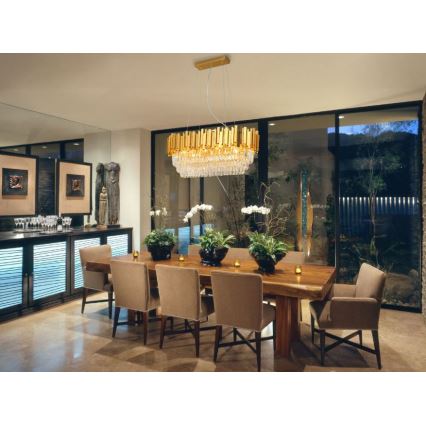 Brilagi - Πολυέλαιος με ανάρτηση σε καλώδιο PLAZA 10xE14/40W/230V