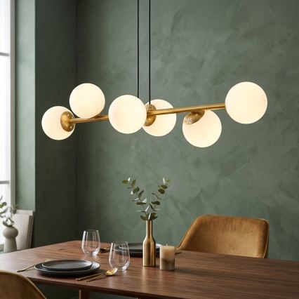 Brilagi - Πολυέλαιος με καλώδιο ανάρτησης MALONY 6xE14/20W/230V χρυσός