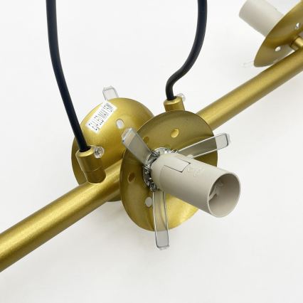 Brilagi - Πολυέλαιος με καλώδιο ανάρτησης MALONY 6xE14/20W/230V χρυσός