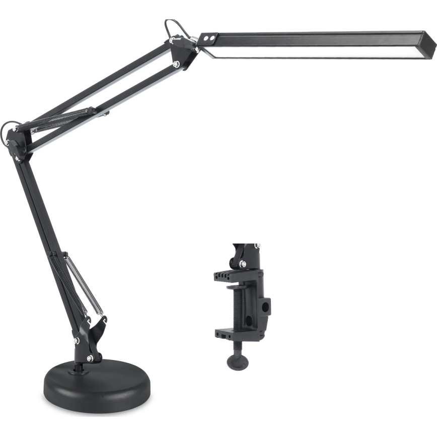 Brilagi - Ρυθμιζόμενη LED επιτραπέζια λάμπα 2-σε-1 USB VARIO LED/14W/5V 3000–6000K μαύρη