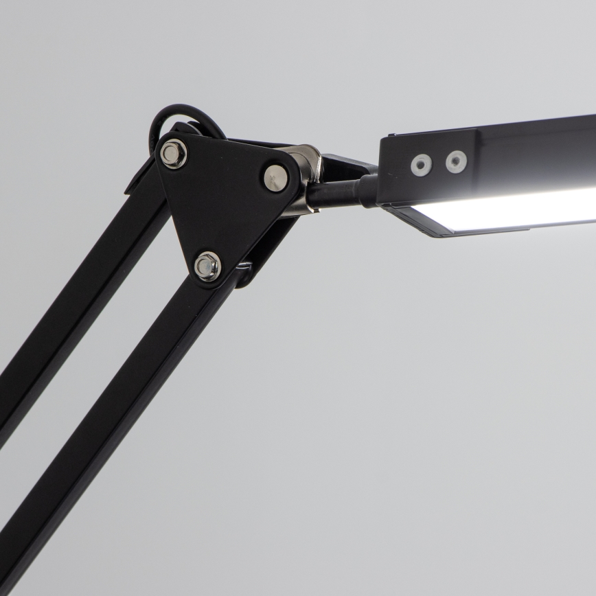 BRILAGI - Ρυθμιζόμενη LED επιτραπέζια λάμπα 2-σε-1 USB VARIO LED/14W/5V 3000–6000K μαύρη
