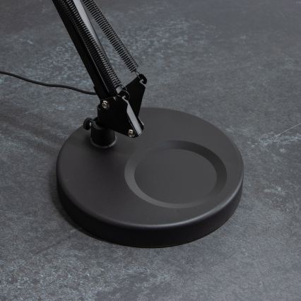 BRILAGI - Ρυθμιζόμενη LED επιτραπέζια λάμπα 2-σε-1 USB VARIO LED/14W/5V 3000–6000K μαύρη