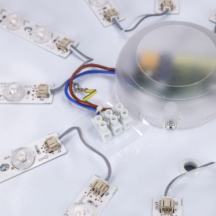Brilagi - Ρυθμιζόμενο LED φωτιστικό οροφής ALSON LED/72W/230V 3000-6500K, απόχρωση δρυός, διάμ. 78 cm + τηλεχειριστήριο