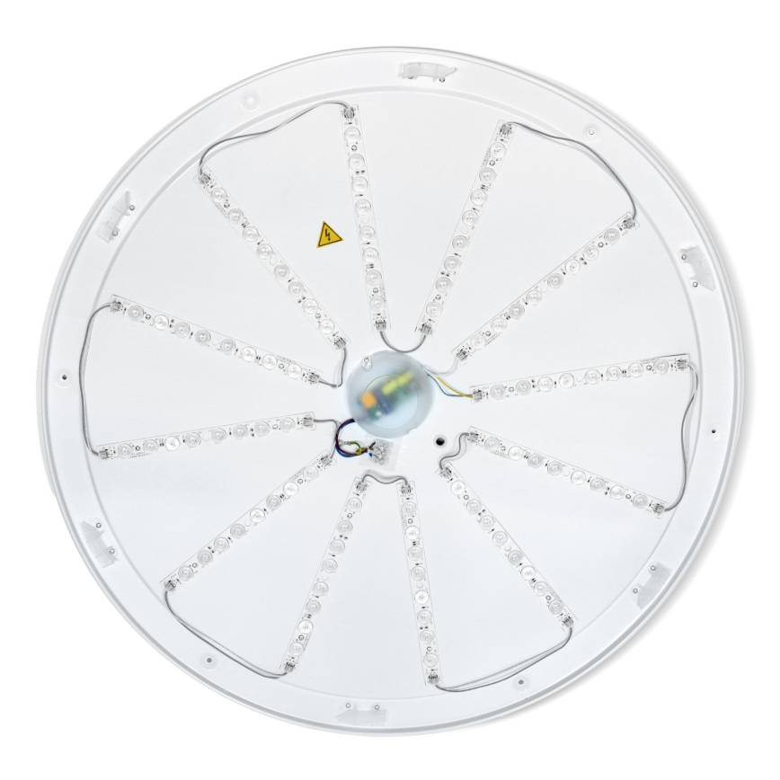 Brilagi - Ρυθμιζόμενο LED φωτιστικό οροφής ALSON LED/72W/230V 3000-6500K, απόχρωση δρυός, διάμ. 78 cm + τηλεχειριστήριο