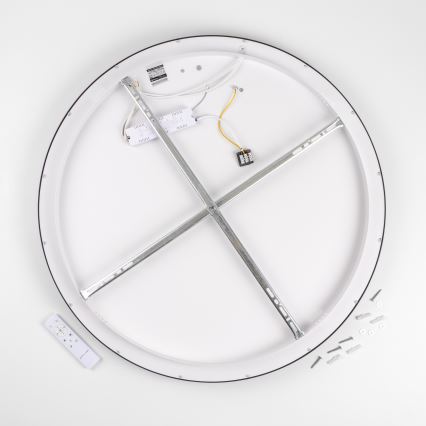 Brilagi - Ρυθμιζόμενο LED φωτιστικό οροφής FALCON II LED/108W/230V 3000-6500K, διάμ. 80 cm, μαύρο + τηλεχειριστήριο