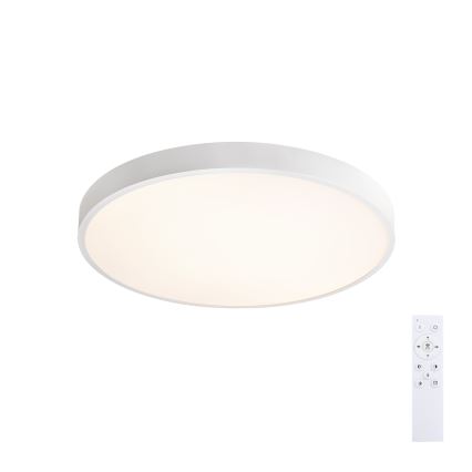 Brilagi - Ρυθμιζόμενο LED φωτιστικό οροφής GLASS POOL DOUBLE LED/48W/230V 3000-6000K 40 cm λευκό + τηλεχειριστήριο