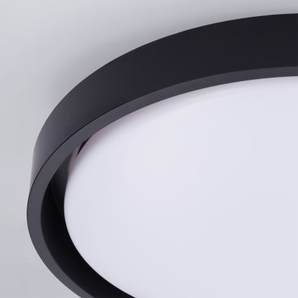 Brilagi - Ρυθμιζόμενο φωτιστικό οροφής LED MATTEO LED/48W/230V 3000-6500K Ø 41 cm μαύρο + τηλεχειριστήριο