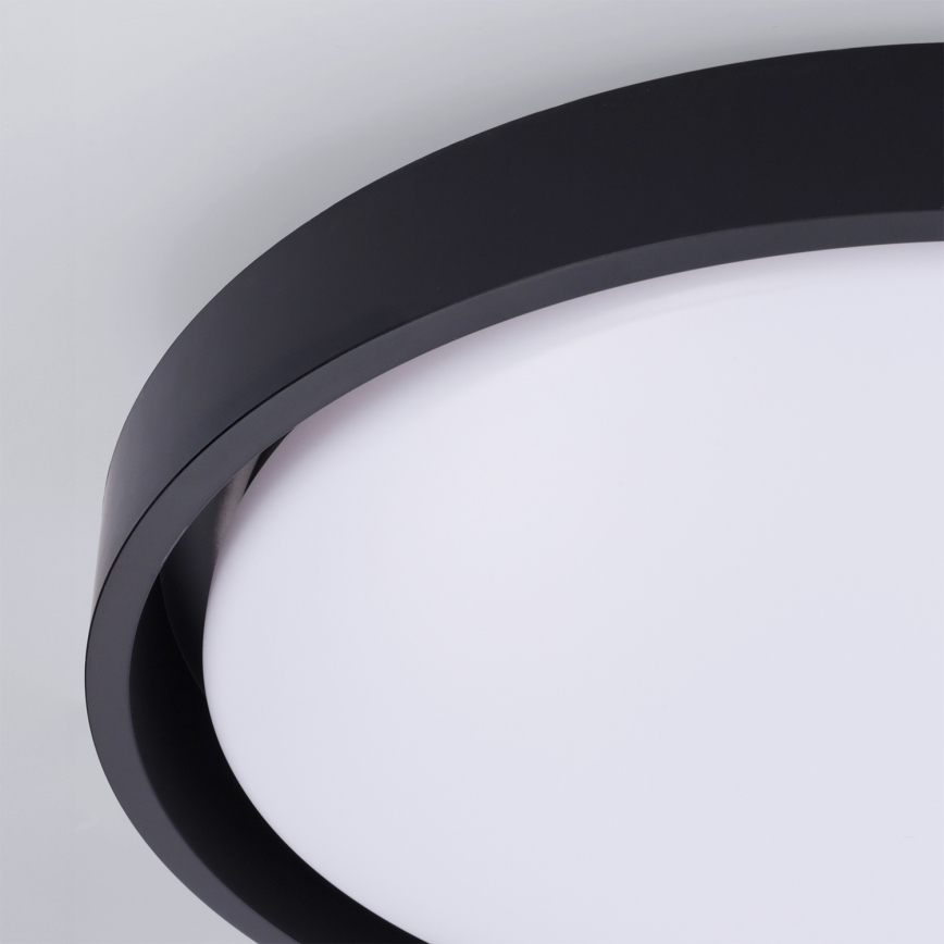 Brilagi - Ρυθμιζόμενο φωτιστικό οροφής LED MATTEO LED/48W/230V 3000-6500K Ø 41 cm μαύρο + τηλεχειριστήριο