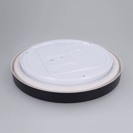 Brilagi - Ρυθμιζόμενο φωτιστικό οροφής LED MATTEO LED/48W/230V 3000-6500K Ø 41 cm μαύρο + τηλεχειριστήριο