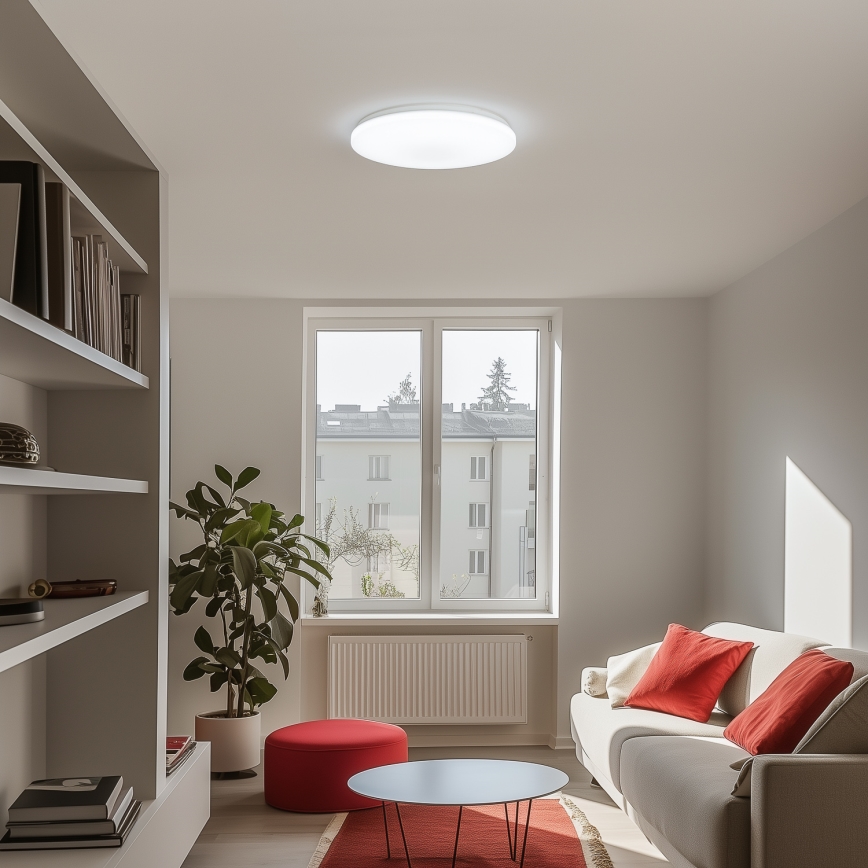 Brilagi - LED Ρυθμιζόμενο φωτιστικό οροφής MILKY WAY LED/24W/230V 3000-6500K Ø 38 cm + τηλεχειριστήριο