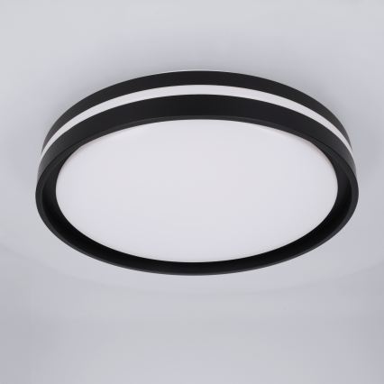 Brilagi - Ρυθμιζόμενο φωτιστικό οροφής LED NAOMI LED/48W/230V 3000-6500K Ø 39 cm μαύρο + τηλεχειριστήριο