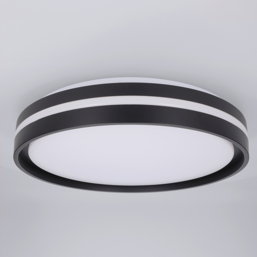 Brilagi - Ρυθμιζόμενο φωτιστικό οροφής LED NAOMI LED/48W/230V 3000-6500K Ø 39 cm μαύρο + τηλεχειριστήριο