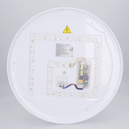 Brilagi - Ρυθμιζόμενο φωτιστικό οροφής LED NAOMI LED/48W/230V 3000-6500K Ø 39 cm μαύρο + τηλεχειριστήριο