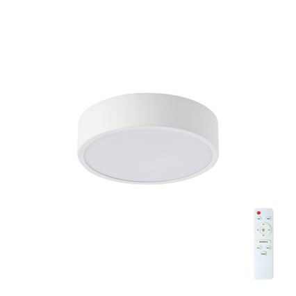 Brilagi - LED ρυθμιζόμενο φωτιστικό οροφής POOL LED/18W/230V 3000-6000K 20 cm λευκό + τηλεχειριστήριο