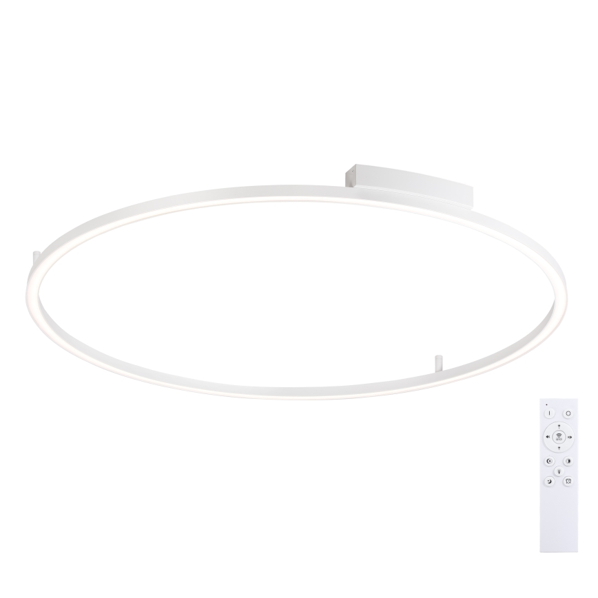 Brilagi - LED Ρυθμιζόμενο φωτιστικό οροφής PORTOFINO LED/85W/230V 3000-6000K διάμ. 120 cm λευκό + τηλεχειριστήριο