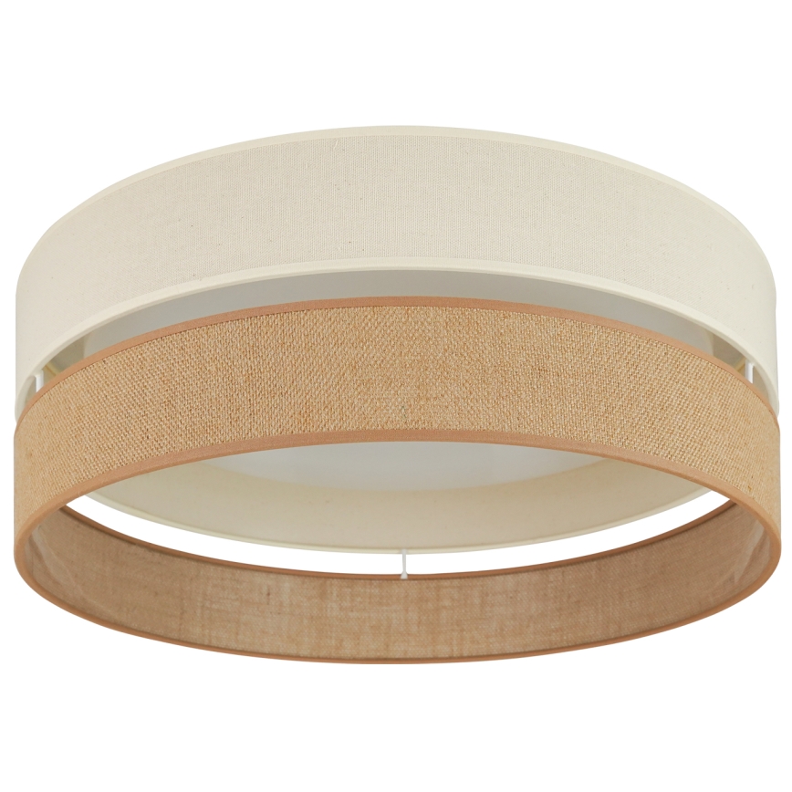 Brilagi - Ρυθμιζόμενο LED οροφής φωτιστικό ROYAL YUTE LED/24W/230V διάμ. 45 εκ. 3000/4000/6500K μπεζ/κρεμ + τηλεχειριστήριο