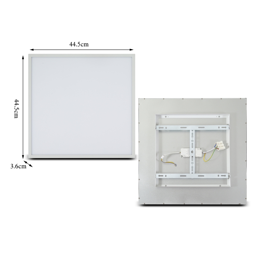 Brilagi - LED Ρυθμιζόμενο φωτιστικό οροφής SLIMFRAME LED/36W/230V 45x45 cm 3000-6000K λευκό + τηλεχειριστήριο