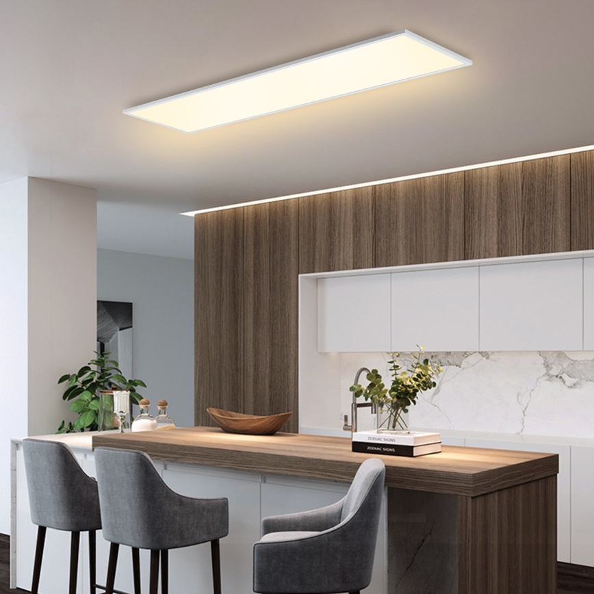 Brilagi - Ρυθμιζόμενο LED φωτιστικό οροφής SLIMFRAME LED/58W/230V 120x30 cm 3000-6000K λευκό + τηλεχειριστήριο