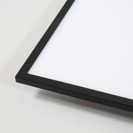 Brilagi - LED Ρυθμιζόμενο φωτιστικό οροφής SLIMFRAME LED/58W/230V 60x60 cm 3000-6000K μαύρο + τηλεχειριστήριο