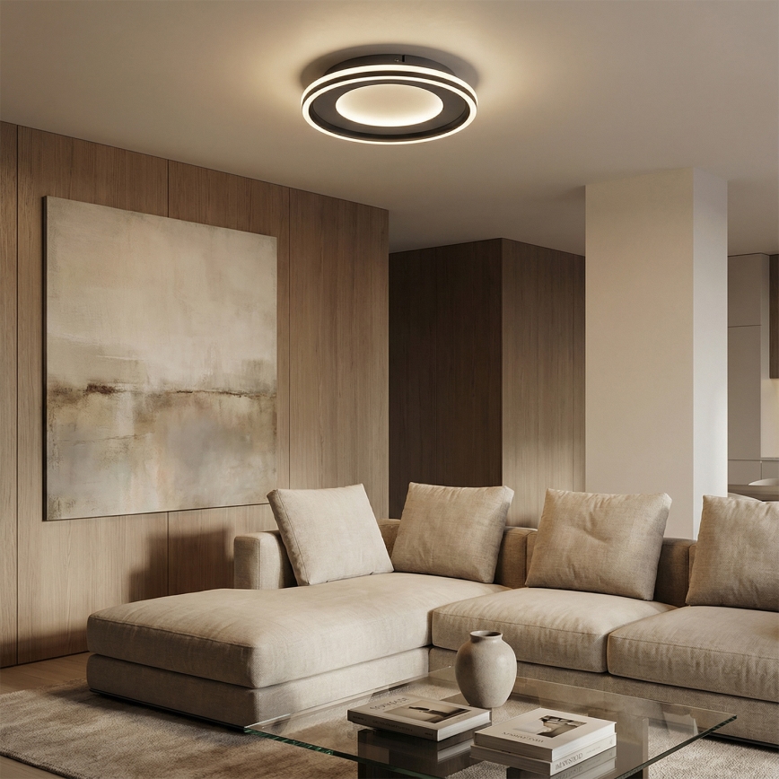 Brilagi - Ρυθμιζόμενο LED φωτιστικό οροφής TRIVARO LED/72W/230V 3000-6000K διάμ. 40 cm + τηλεχειριστήριο