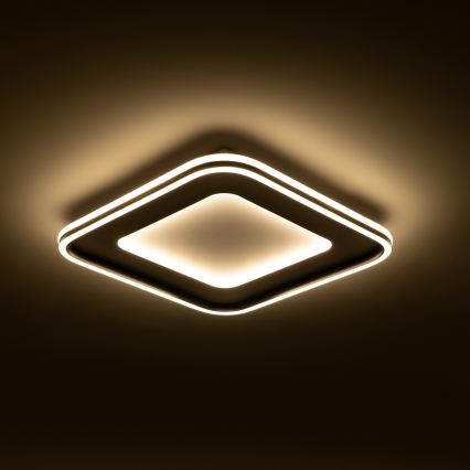 Brilagi - Ρυθμιζόμενο LED φωτιστικό οροφής TRIVARO LED/88W/230V 3000-6000K 40x40 cm + τηλεχειριστήριο