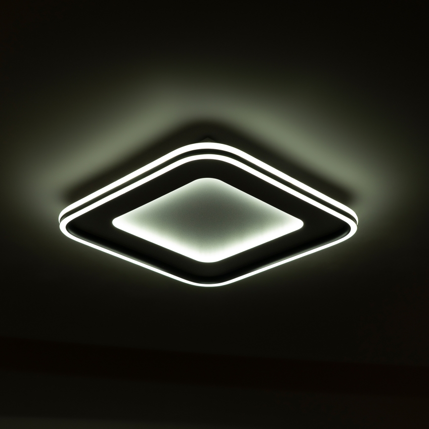 Brilagi - Ρυθμιζόμενο LED φωτιστικό οροφής TRIVARO LED/88W/230V 3000-6000K 40x40 cm + τηλεχειριστήριο