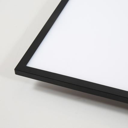 Brilagi - Ρυθμιζόμενο LED φωτιστικό οροφής SLIMFRAME LED/58W/230V 120x30 cm 3000-6000K μαύρο + τηλεχειριστήριο