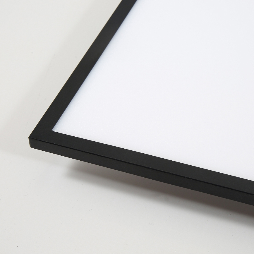 Brilagi - Ρυθμιζόμενο LED φωτιστικό οροφής SLIMFRAME LED/58W/230V 120x30 cm 3000-6000K μαύρο + τηλεχειριστήριο