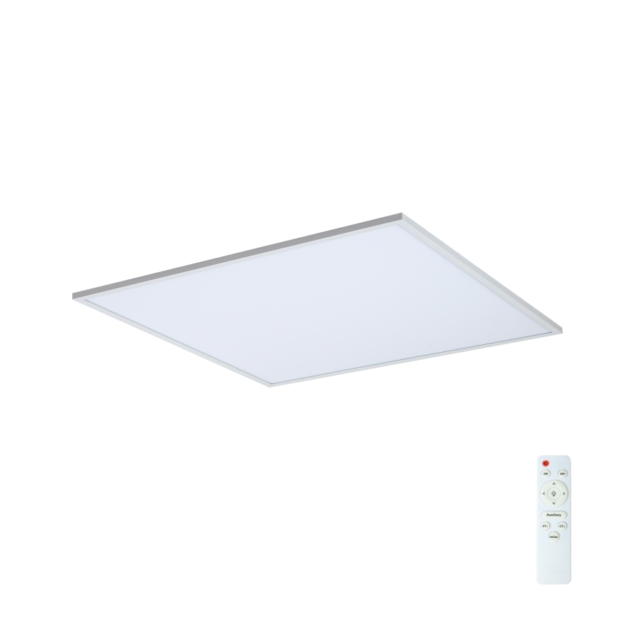 Brilagi - Ρυθμιζόμενο LED φωτιστικό οροφής SLIMFRAME LED/58W/230V 60x60 cm 3000-6000K λευκό + τηλεχειριστήριο