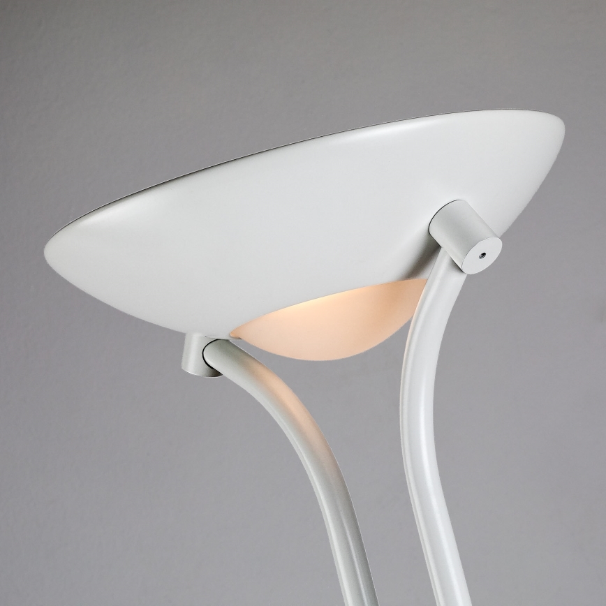 Brilagi - Ρυθμιζόμενο φωτιστικό δαπέδου SCARLETT 1xR7s/230W/230V + 1xG9/40W λευκό