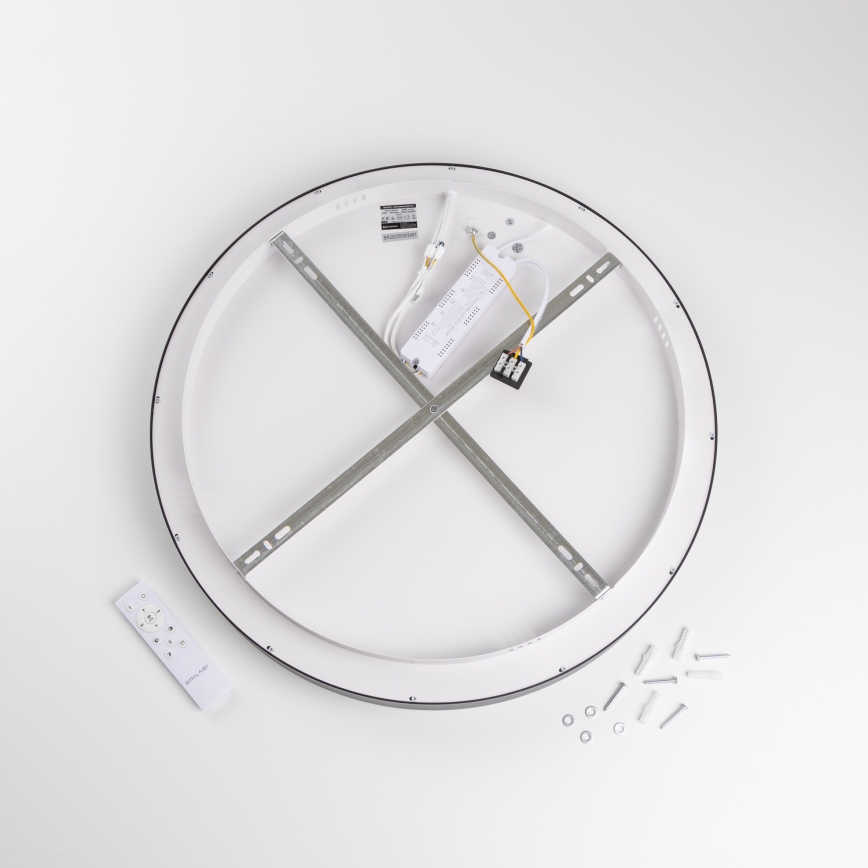 Brilagi - Ρυθμιζόμενο φωτιστικό οροφής LED FALCON II LED/99W/230V 3000-6500K διάμ. 60 cm μαύρο + τηλεχειριστήριο