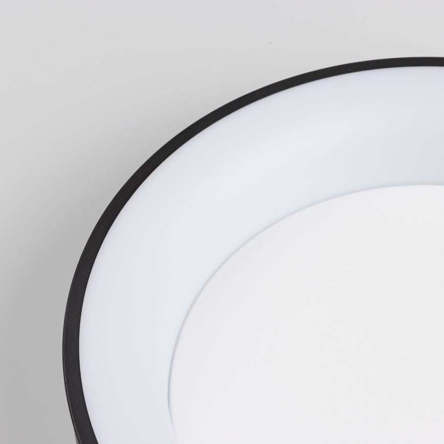 Brilagi - Ρυθμιζόμενο LED φωτιστικό οροφής FALCON LED/40W/230V 3000-6500K διάμ. 45 εκ. μαύρο + τηλεχειριστήριο