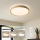 Brilagi - Ρυθμιζόμενο φωτιστικό οροφής LED CORVO LED/72W/230V 3000-6000K σε ξύλινη όψη διάμ. 50 cm + τηλεχειριστήριο