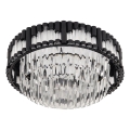 Brilagi - Ρυθμιζόμενο φωτιστικό οροφής LED CROWN LED/41W/230V 3000-6000K Ø 48 cm μαύρο + τηλεχειριστήριο