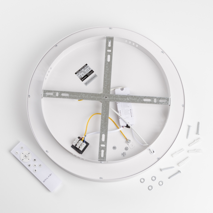 Brilagi - LED ρυθμιζόμενο φωτιστικό οροφής FALCON II LED/67W/230V 3000-6500K Ø 40 cm λευκό + τηλεχειριστήριο