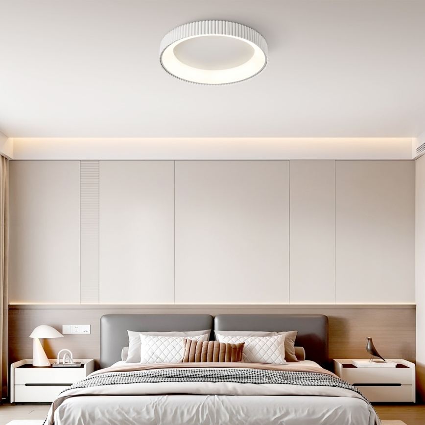 Brilagi - Ρυθμιζόμενο LED φωτιστικό οροφής FALCON MODERN LED/54W/230V 3000-6000K 60 cm λευκό + τηλεχειριστήριο