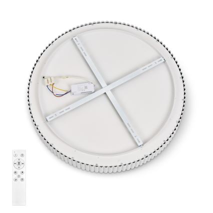 Brilagi - Ρυθμιζόμενο LED φωτιστικό οροφής FALCON MODERN LED/54W/230V 3000-6000K 60 cm λευκό + τηλεχειριστήριο