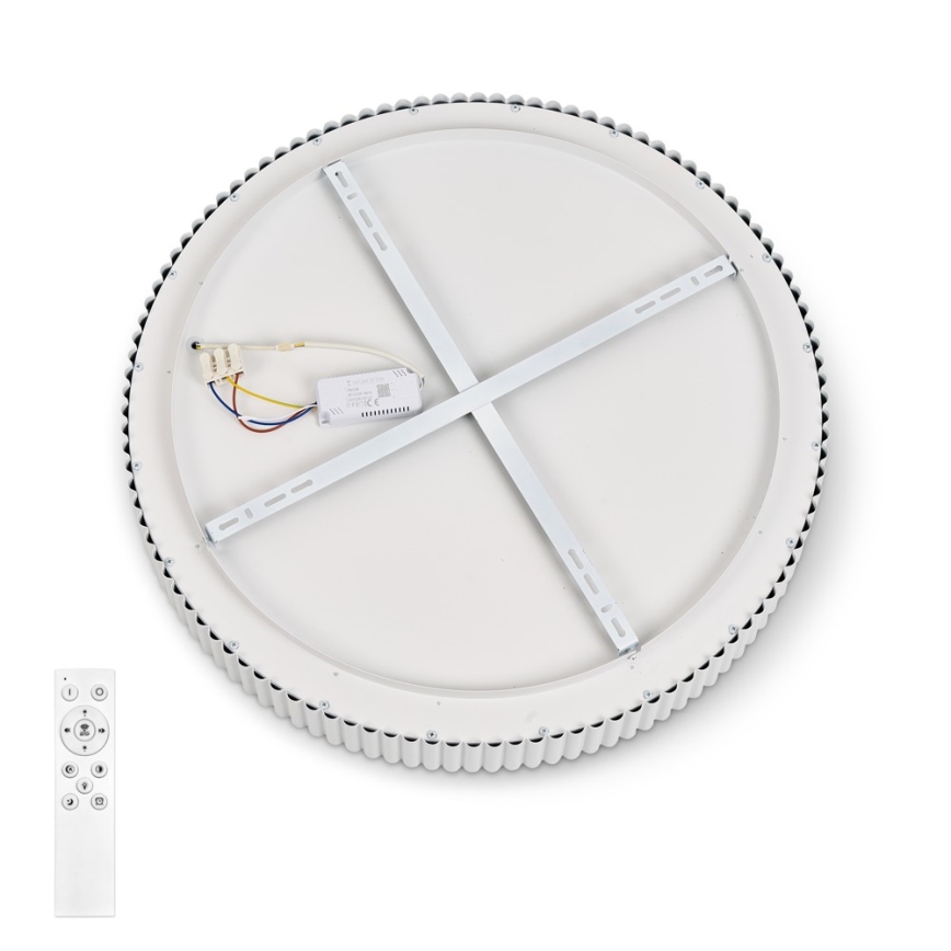 Brilagi - Ρυθμιζόμενο LED φωτιστικό οροφής FALCON MODERN LED/54W/230V 3000-6000K 60 cm λευκό + τηλεχειριστήριο