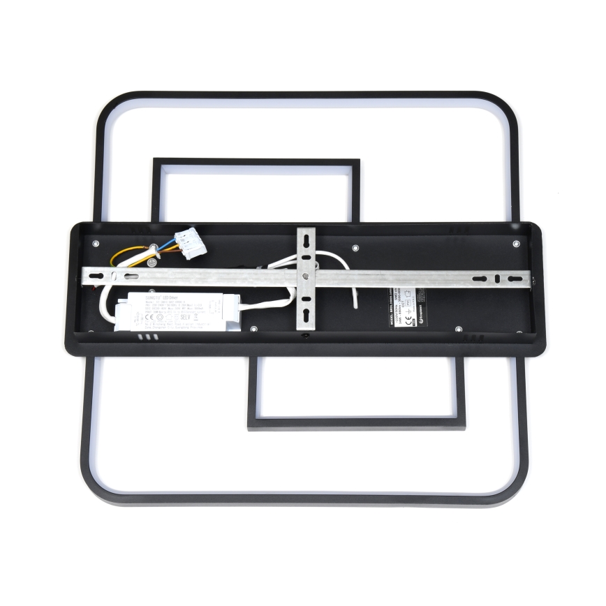 Brilagi - Ρυθμιζόμενο LED φωτιστικό οροφής FLARE LED/34W/230V 48x48 cm 3000-6000K + τηλεχειριστήριο