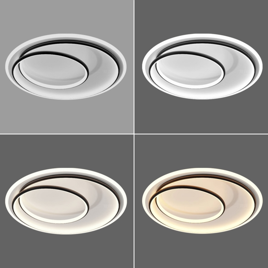 Brilagi - Ρυθμιζόμενο LED φωτιστικό οροφής FLARE LED/38W/230V Ø 48 cm 3000-6000K + τηλεχειριστήριο