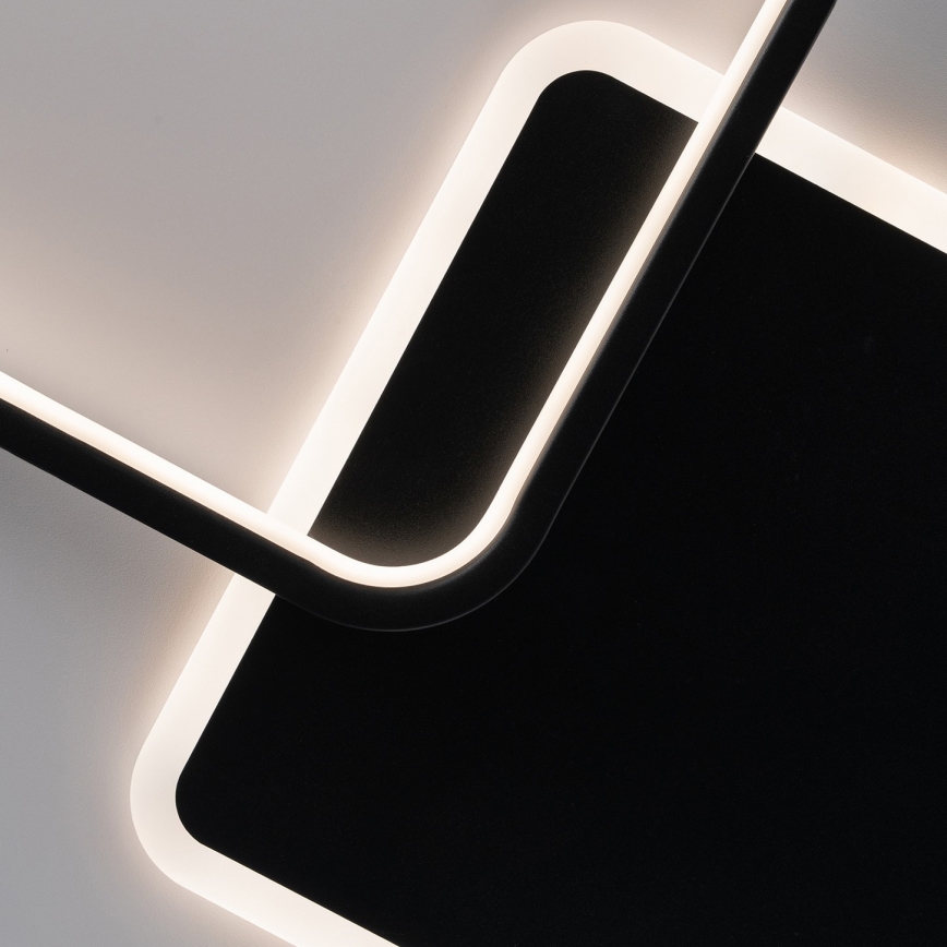 Brilagi - Ρυθμιζόμενο φωτιστικό οροφής FLARE LED/64W/230V 45x45 cm 3000/4000/6000K + τηλεχειριστήριο